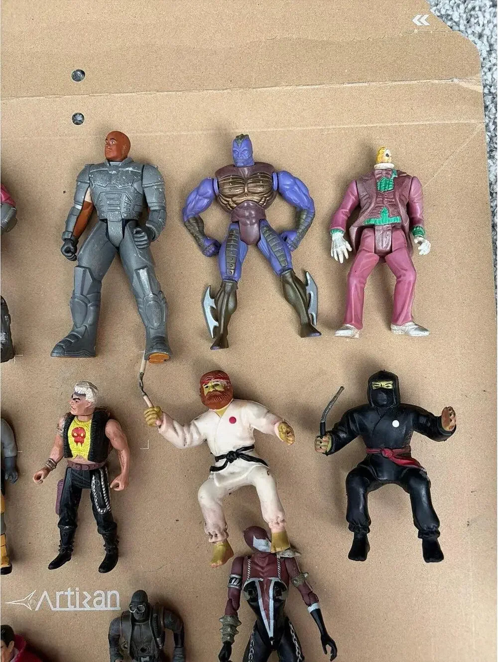 Vintage Toy lot / 80’s - 90’s action figures gi Joe robo cop beetle juice